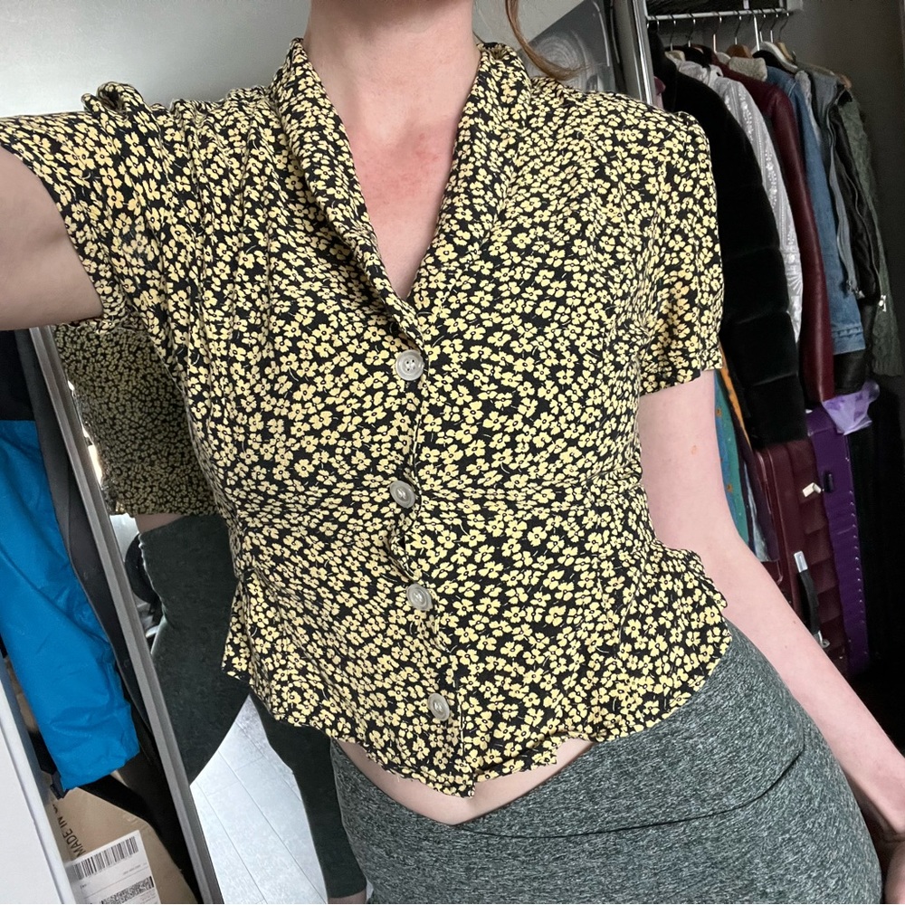 Rouje Doudi Blouse EUC 36